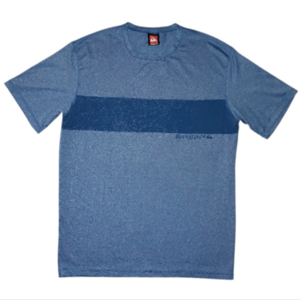 QUICKSILVER Men's Blue Surf  Graphic T-Shirt
